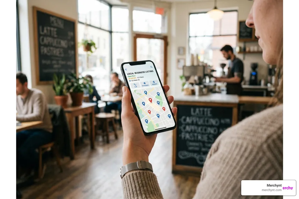 Get on the Map with the Google Business Profile App
